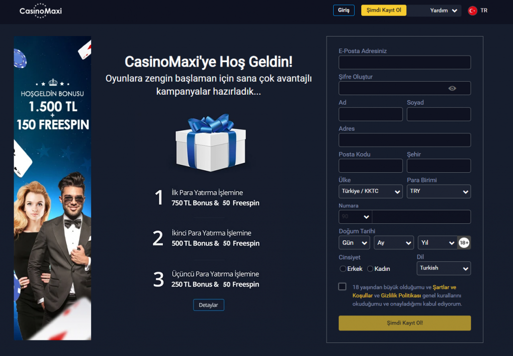 CasinoMaxi Mobile Giriş 2022